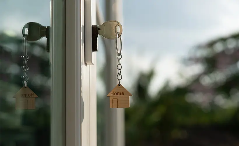 Key in the door